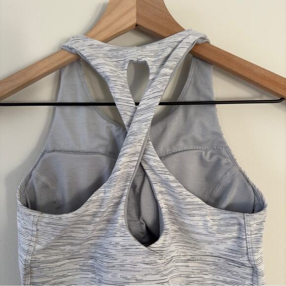 Lululemon Sweat Reps 2 In 1 Tank in Wee Are From Space Nimbus Battleship padding - Picture 5 of 10
